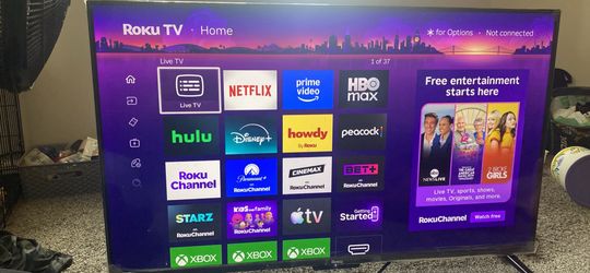 Roku 43 inch 4k UHD