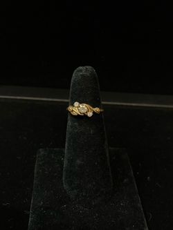 18k gold ring #111281-1 MJ