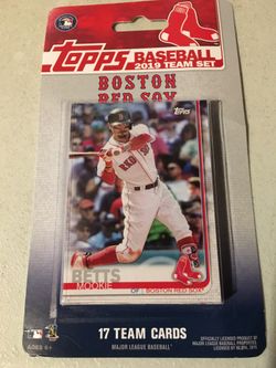 2019 Boston Red Sox Team Set