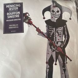 Menacing Jester Halloween costume