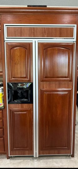 Kitchen Aid 42” superba refrigerator