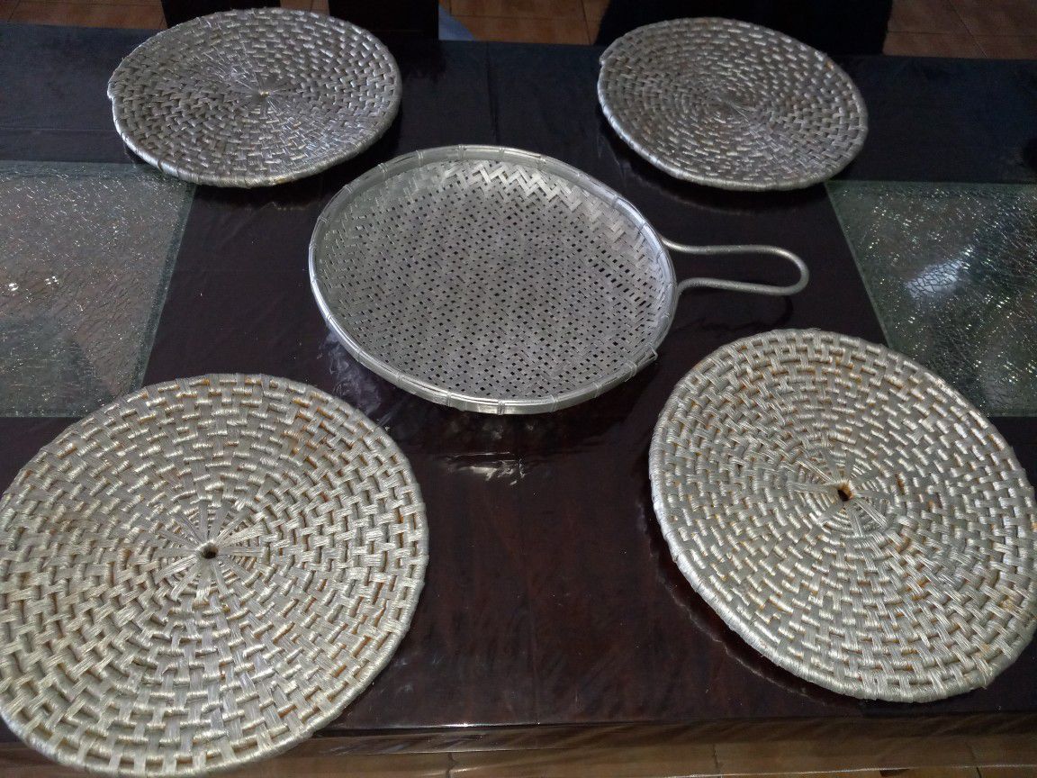 Rattan Table Set