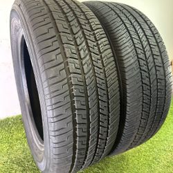 V57   225 60 18 99W  Goodyear Eagle RS-A  2 Used Tires 95% Life 