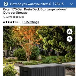 Deck Boxes