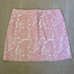 Women’s J. Crew Pink&White Mini Skirt