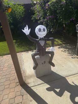 The Nightmare Before Christmas 4 ft Jack Skellington Inflatable Remote Control
