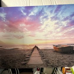 Beach 🏖️ Canvas Picture