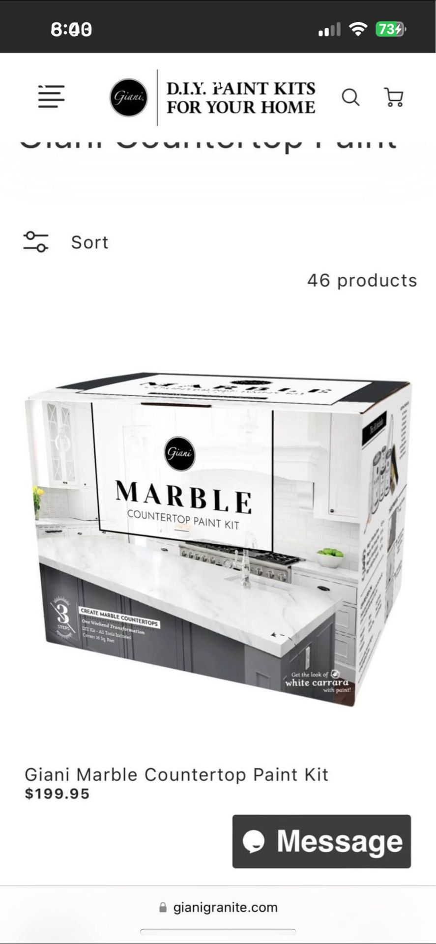 Marble Epoxy Kit 