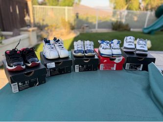 Jordan Toddler shoe lot (Sz 5c, 6c and 7c)