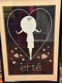 Erte Framed Print