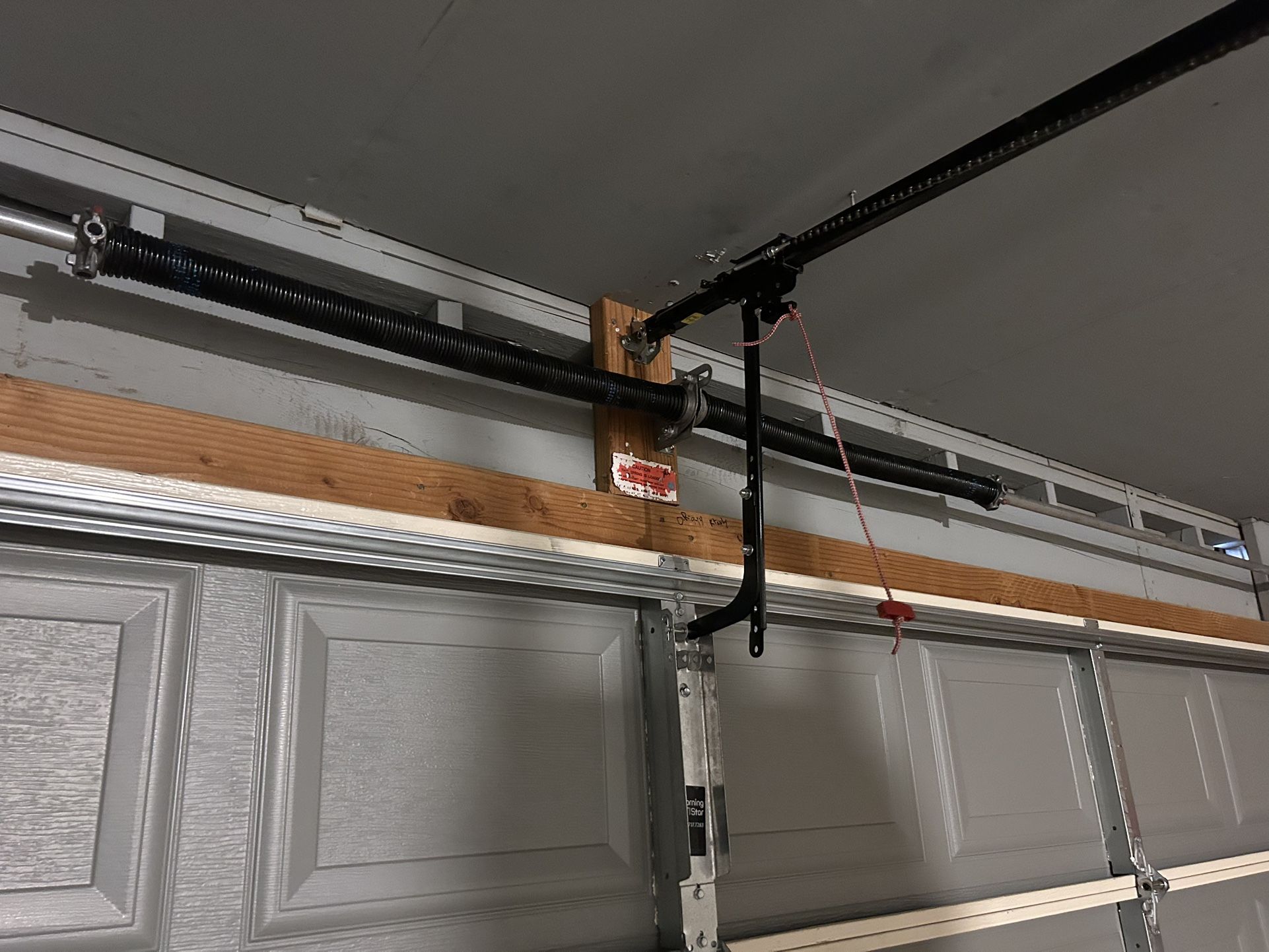 GARAGE DOOR SPRINGS!