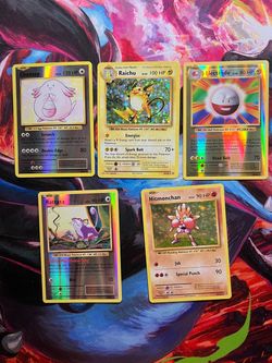 Pokémon evolutions holos