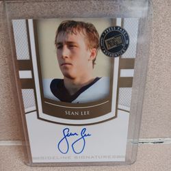 Sean Lee Autograph Card