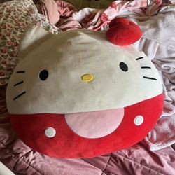 Giant Hello Kitty Squishmallow