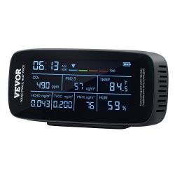 Air Quality Monitor - USB Charging - Portable Indoor Detector - New