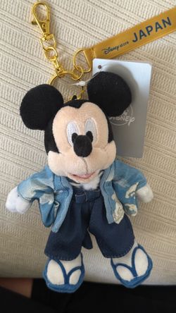 Tokyo Disney Resort kimono Japanese Mickey keychain bag charm