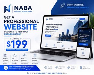Professional Business Websites Starting at $199