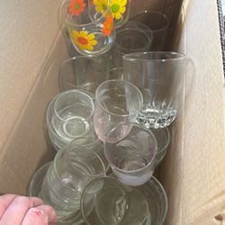 Vintage Glass Cups