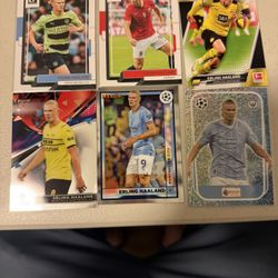 Erling Haaland (6) 6 Card Lot