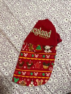 Disney Dog Holiday Shirt Size XS