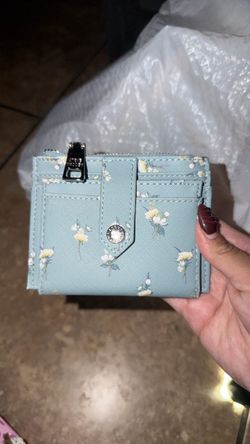 Steve Madden Floral Blue wallet