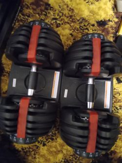 Bowflex selectech 552 adjustable dumbbells