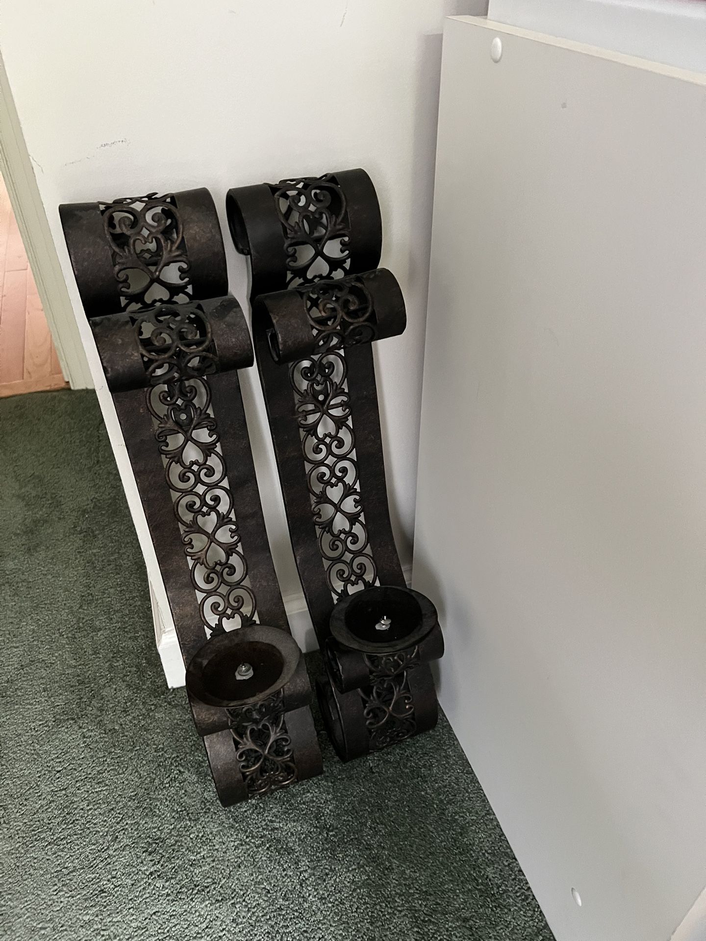 Wall candlesticks