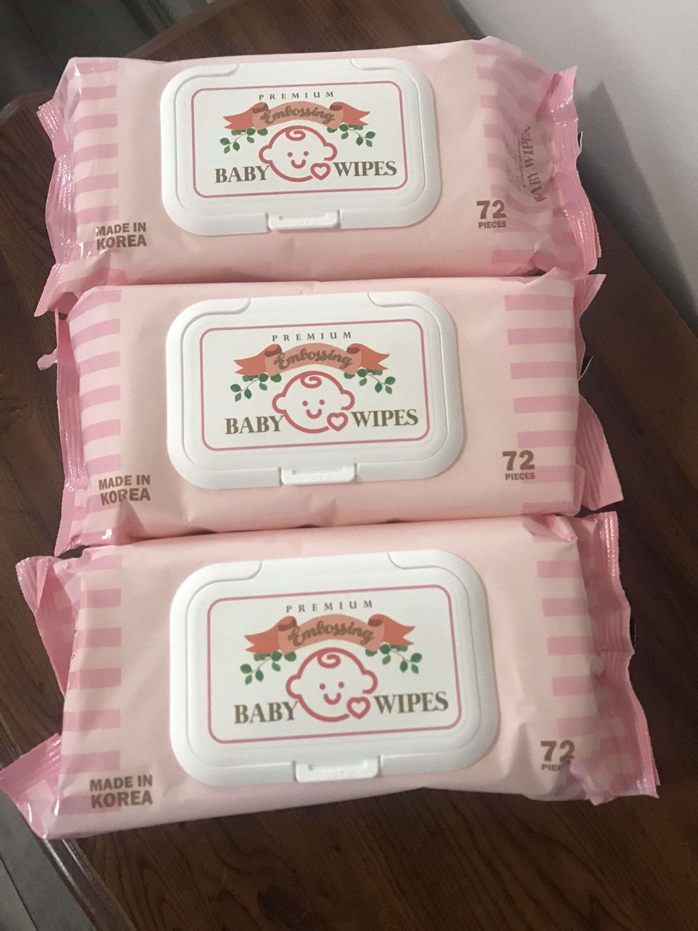 NWOT Pink Baby Wipes Pack 👶
