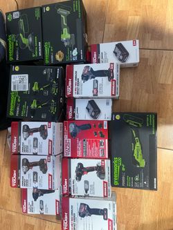POWER TOOLS AND BATTERIES