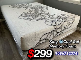 King Size Sky Comfort Bamboo Cool Memory Foam Mattress