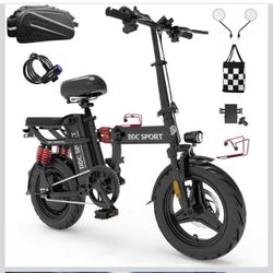 DDC Sport EBike 28mph Folding Bike