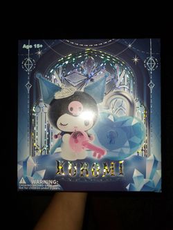Kuromi Shimmering Crystal Palace Series Mini Figure