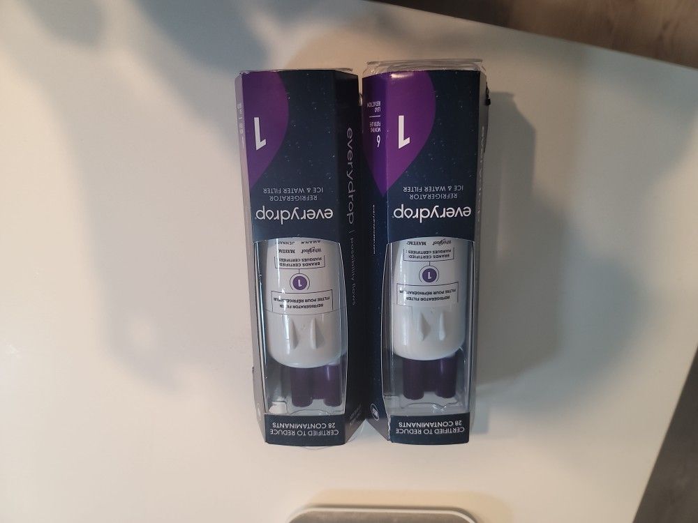 Unused Refrigerator Water Filters (EDR1RXD1)