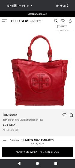 Authentic Tory Burch Tote Bag
