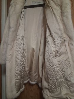 Tourmaline White Fur Coat
