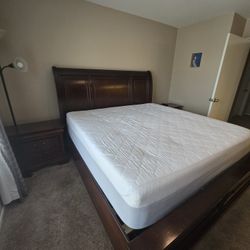 King Bedroom Set - Solid Wood