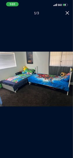 Two Twin beds