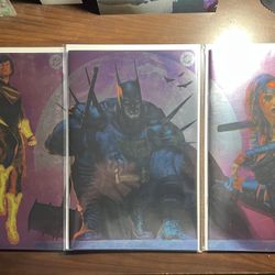 Absolute Batman Superman & Wonder Woman Connecting Covers By Mark Spears