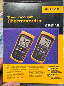 Fluke - Thermocouple thermometer