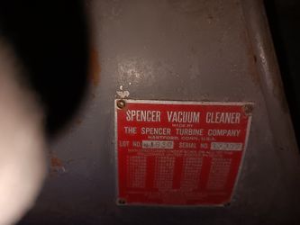 Spencer Vacuum Cleaner