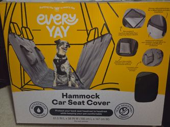 Dog Seat Cover