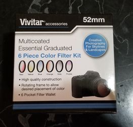 Vivitar Multicoated 6-Piece Filter Kit