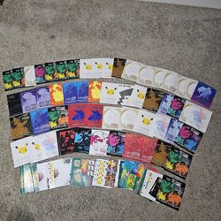 Pokemon Booklets, Stickers and More.