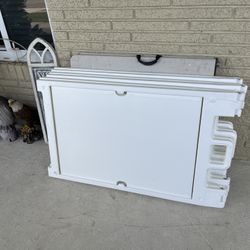 3  Plasticade Signicade Deluxe A Frame Sidewalk Curb Sign Folding Double Sided Display $65 each