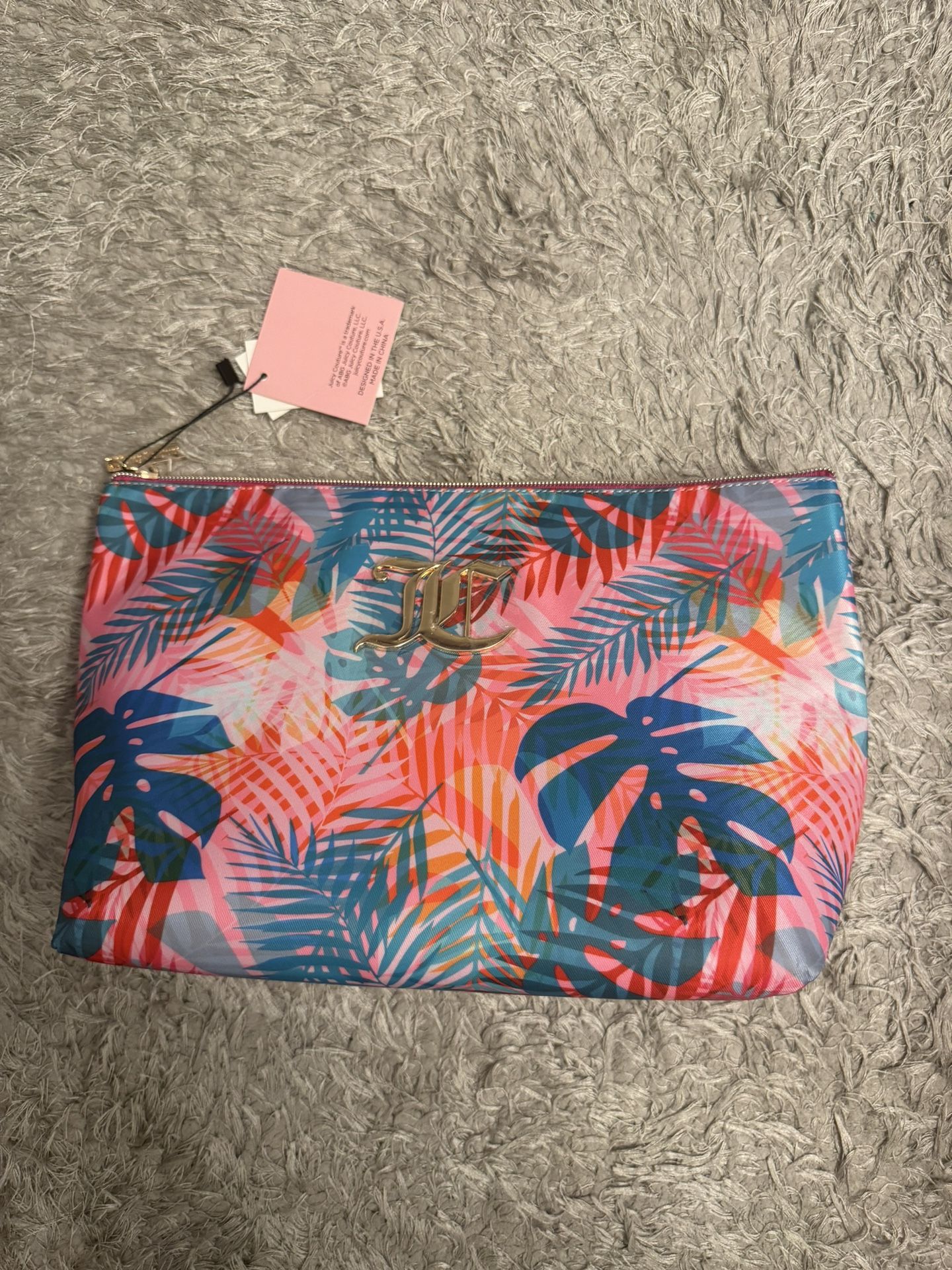 Colorful Juicy Couture Cosmetic Bag!