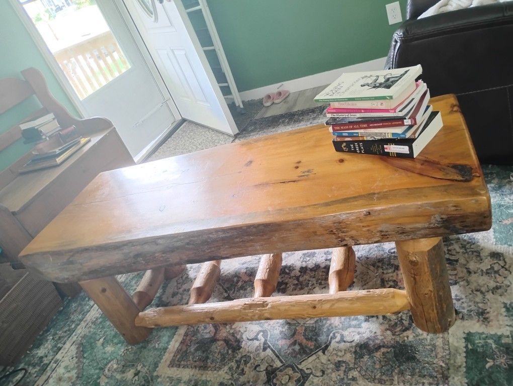 Log Cabin Coffee Table
