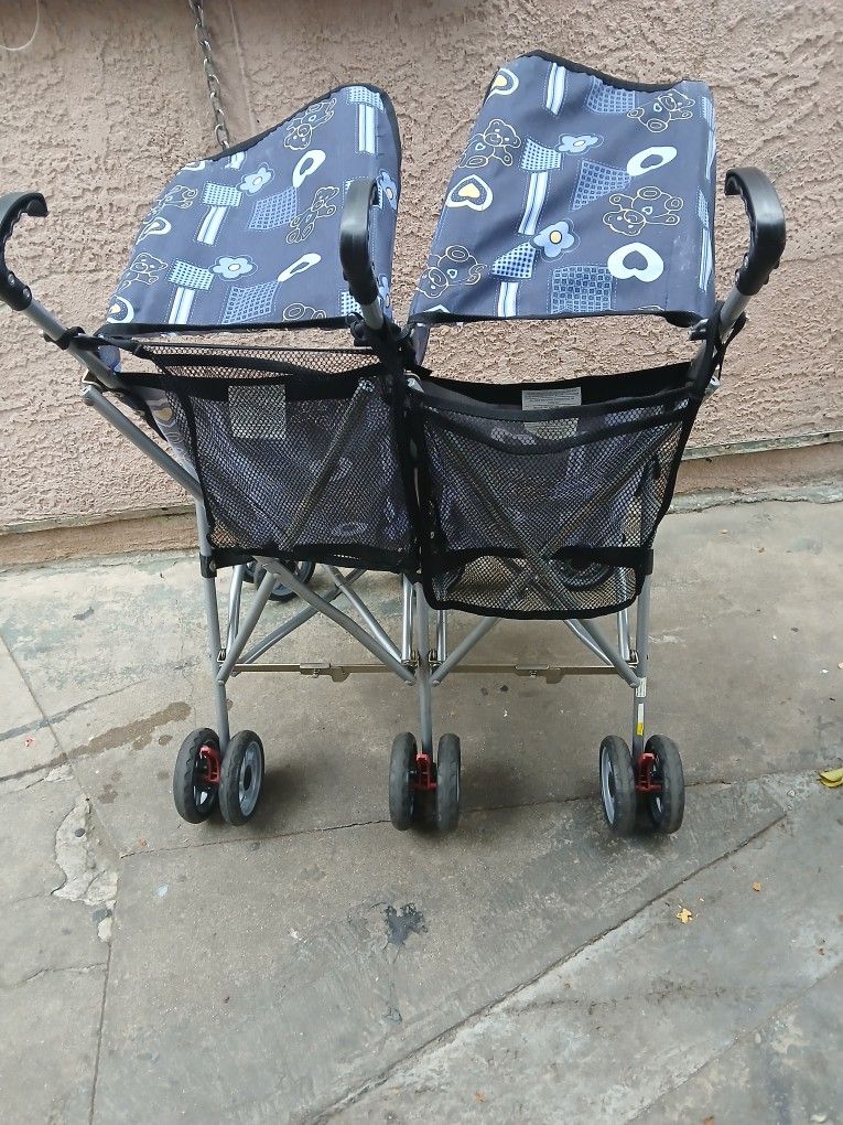Side By Side Double Stroller