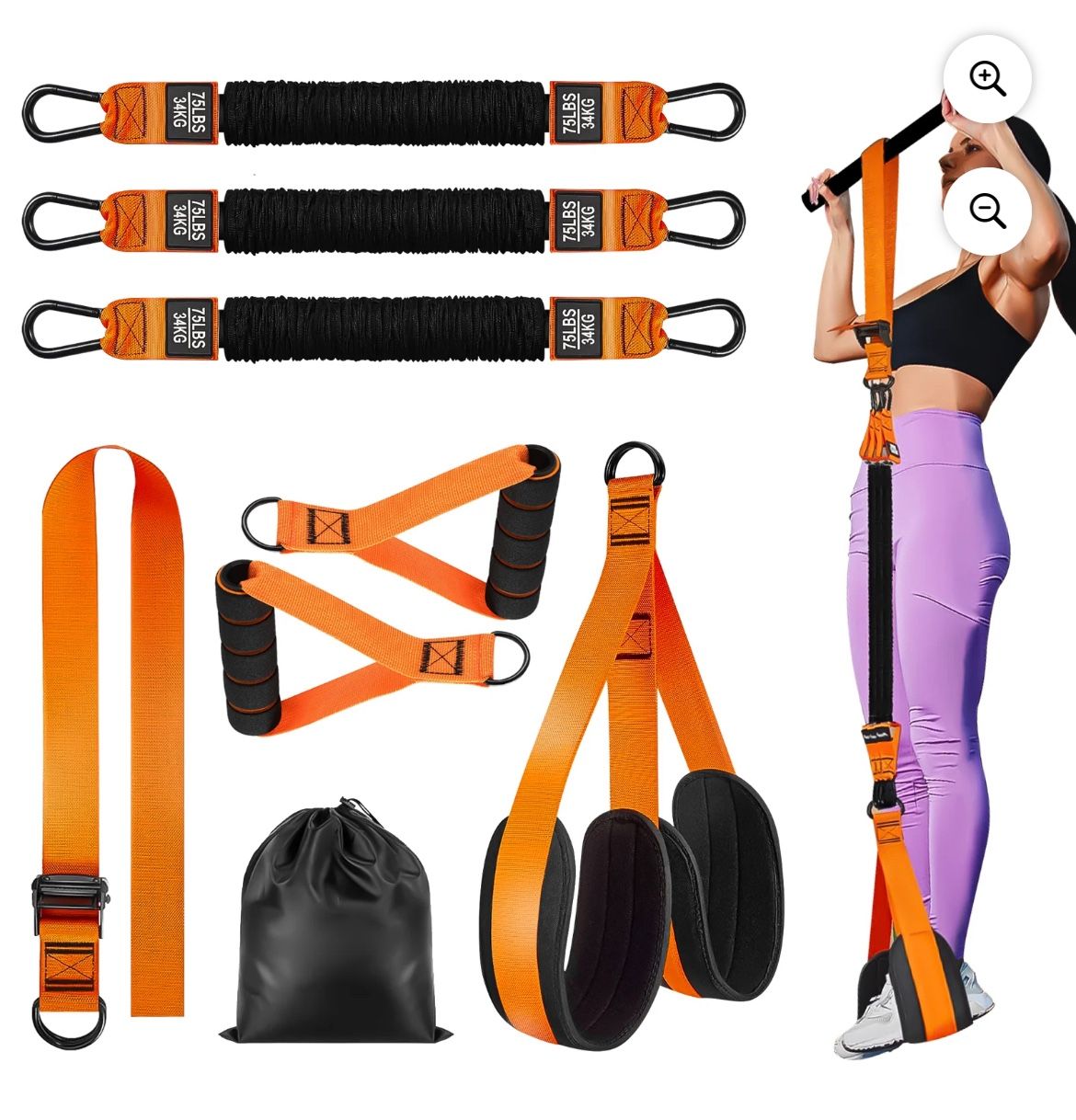 Heavy-Duty Pull-Up Assistance Bands Set – Brand New