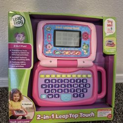 Leap Frog 2-in-1 LeapTop Touch Pink New In Box