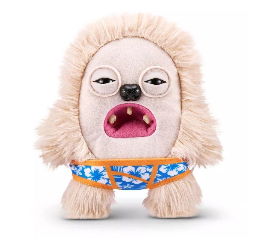 Fuggler 9.4" Vacay Vibes Hedge Grog Stuffed Animal - Cream